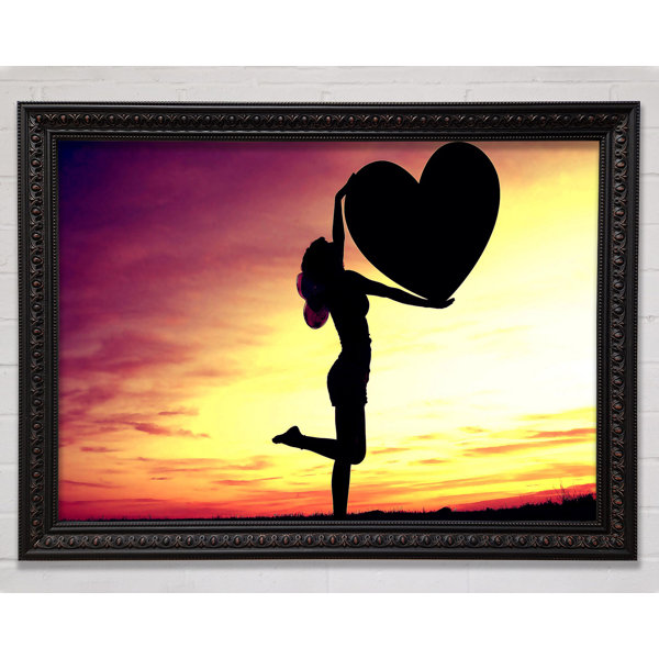 Bright Star Cupid Fairy Einzelner Bilderrahmen Kunstdrucke Wayfair De